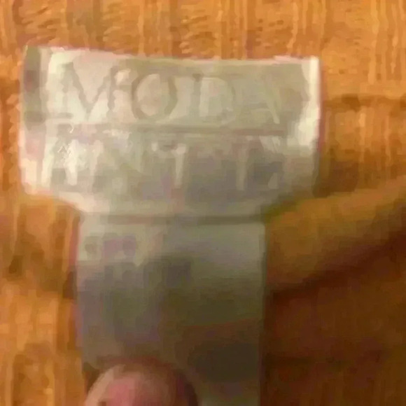 Vintage Moda Intel cropped yellow shirt with removable shoulder pads Size Medium - Picture 2 of 5